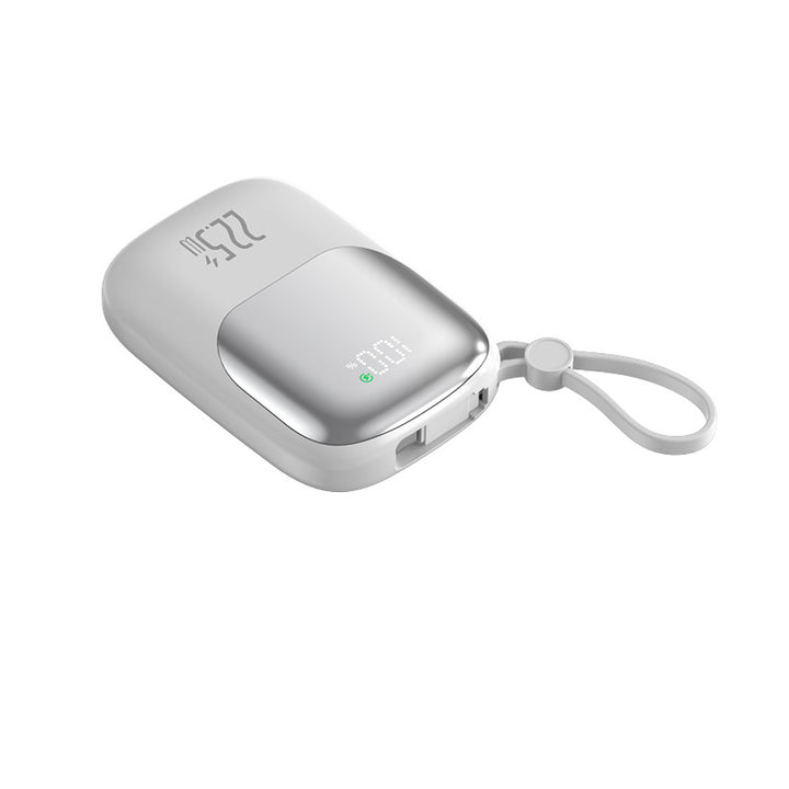 portable fast-charging power bank with integrated cable Bowlift