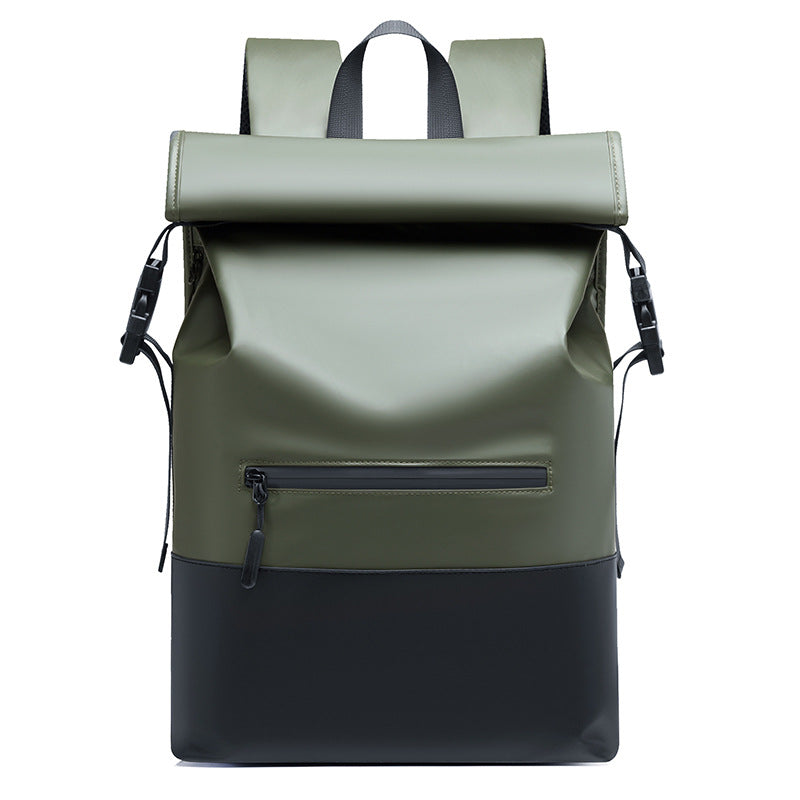 Roll-Top Waterproof Backpack Bowlift