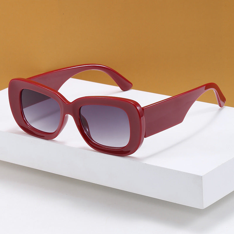 Women oversized plastic sunglasses Bowlift