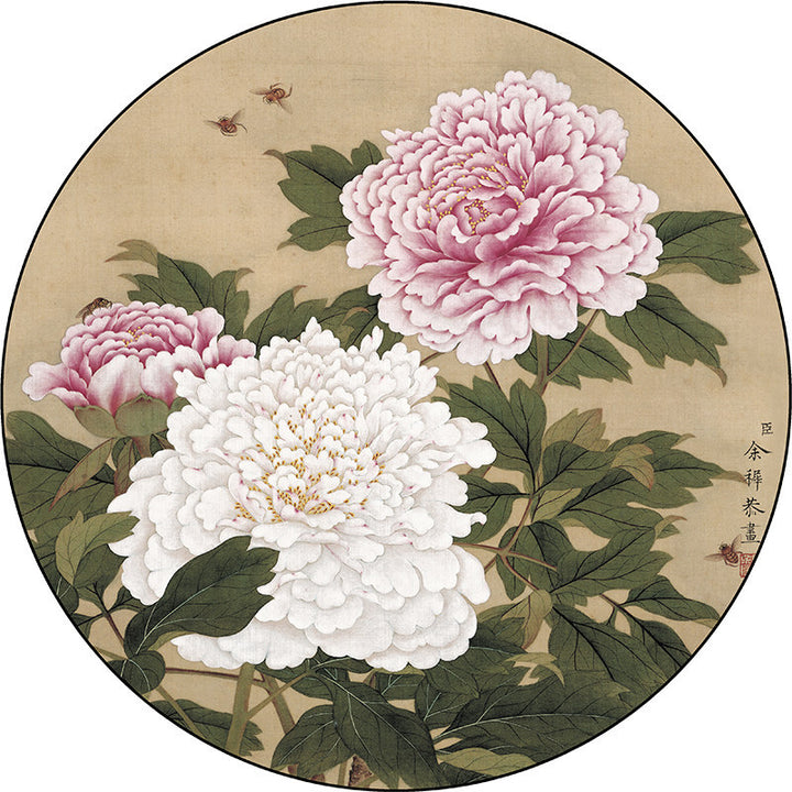 Artistic Round Table Mat