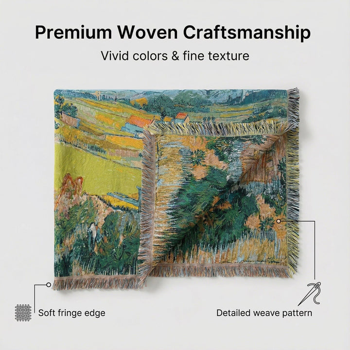 Decorative Artistic Throw Blanket