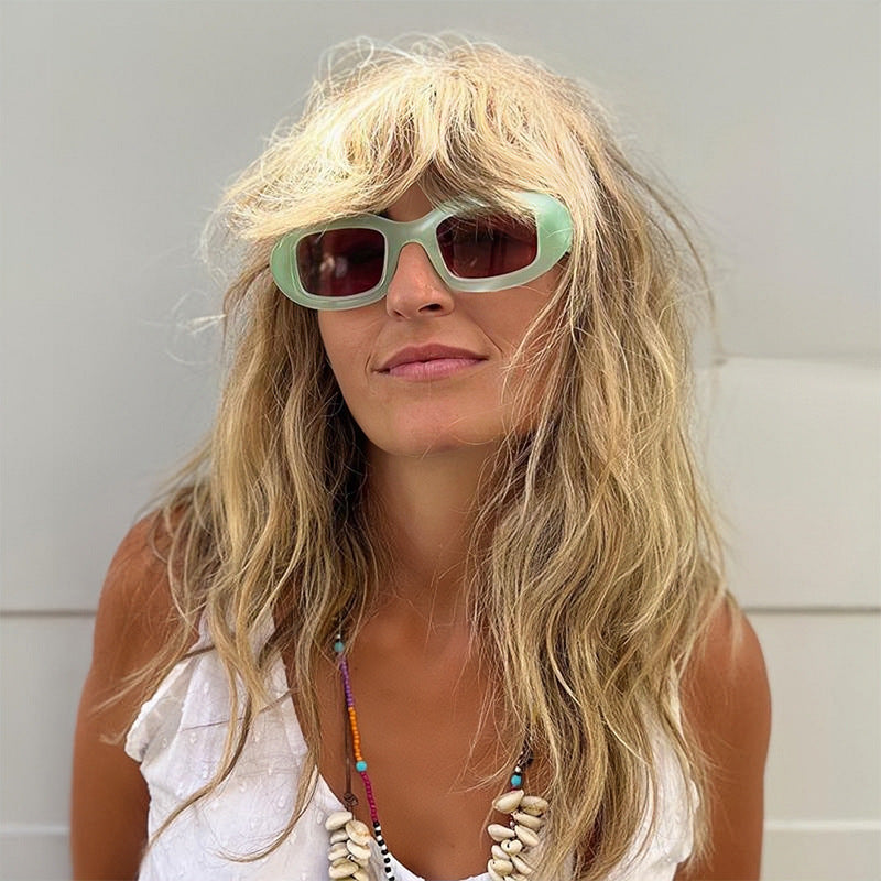 Women's Fashion Sunglasses with Soft, Curved Frame Bowlift