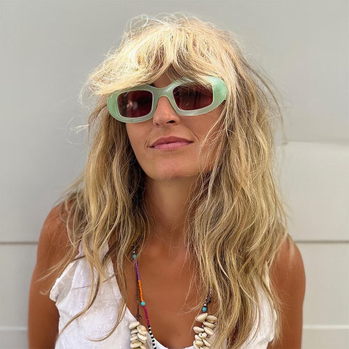 Women's Fashion Sunglasses with Soft, Curved Frame Bowlift