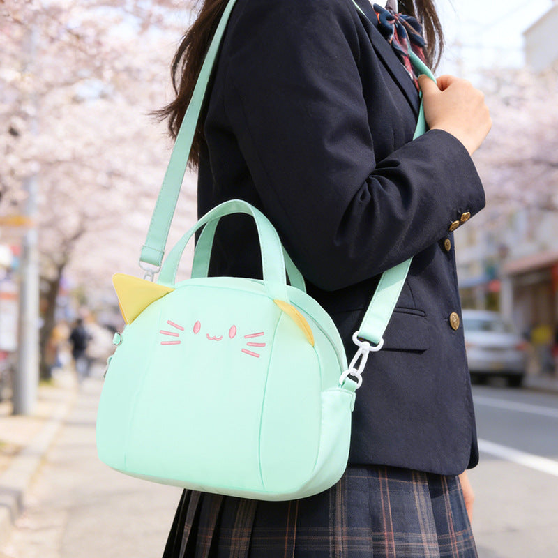 Playful Animal Motif Shoulder Bag Bowlift