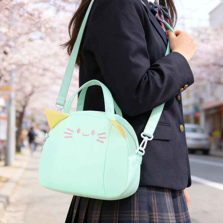 Playful Animal Motif Shoulder Bag Bowlift
