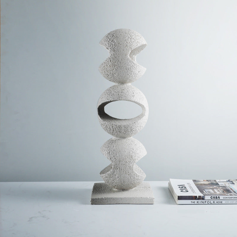 Abstract Geometric Decorative Sculpture