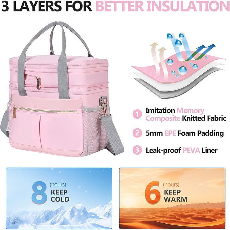 Insulated Multi-Purpose Cooler Bag Bowlift