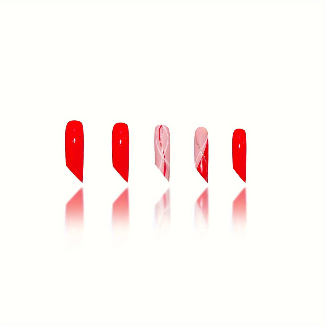 Elegant Press-On Nail Extensions Bowlift