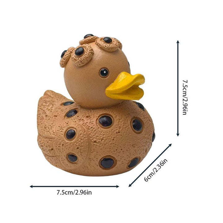 Funny Decor Rubber Duck with Sprinkles Bowlift