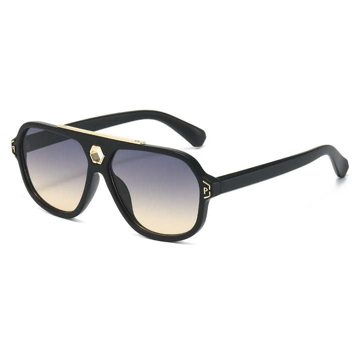 Statement Geometric Shield Sunglasses Bowlift