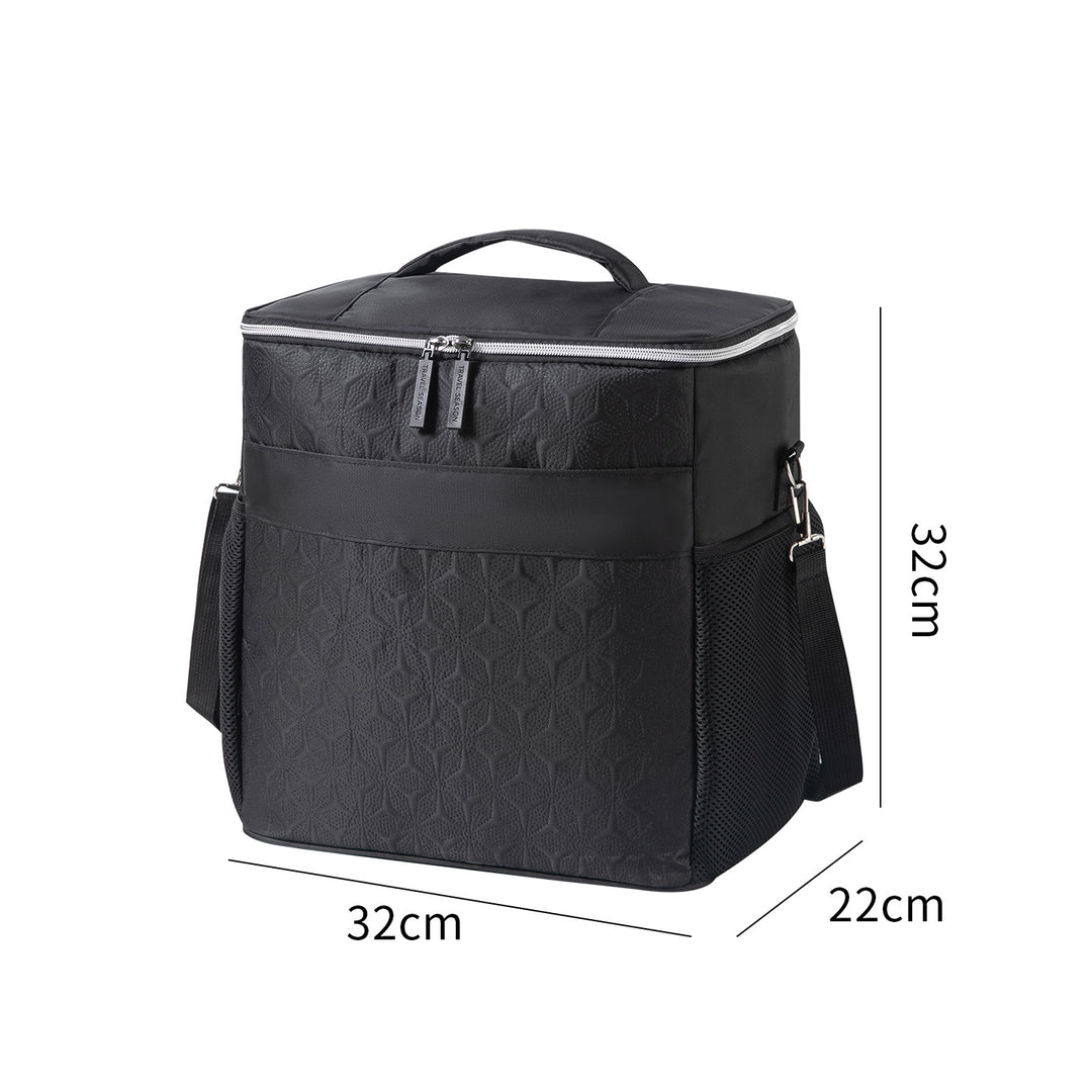 Cooling and transport bag with versatile interior layout Bowlift