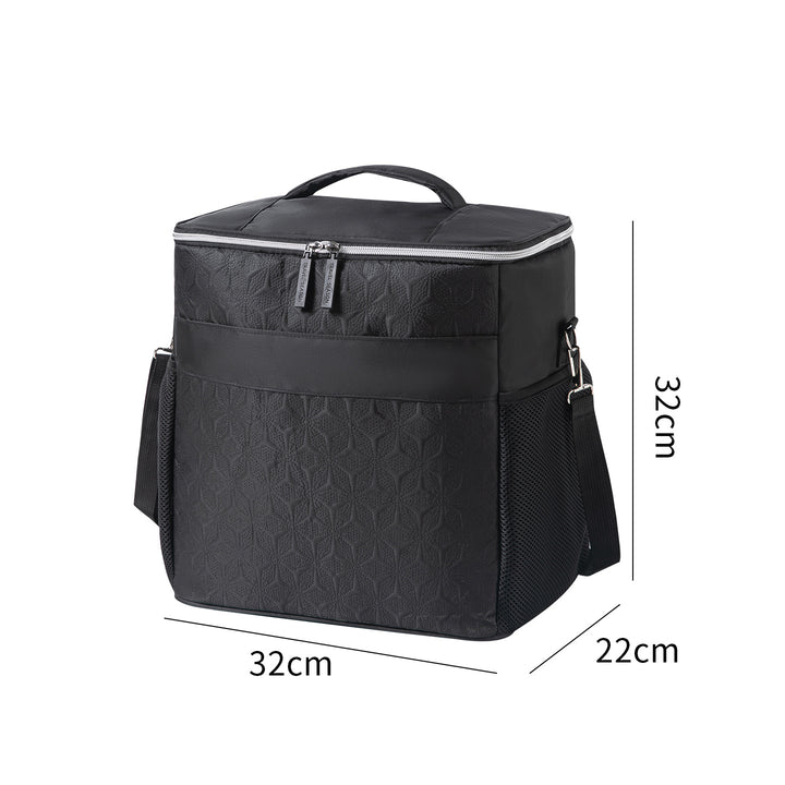Cooling and transport bag with versatile interior layout Bowlift