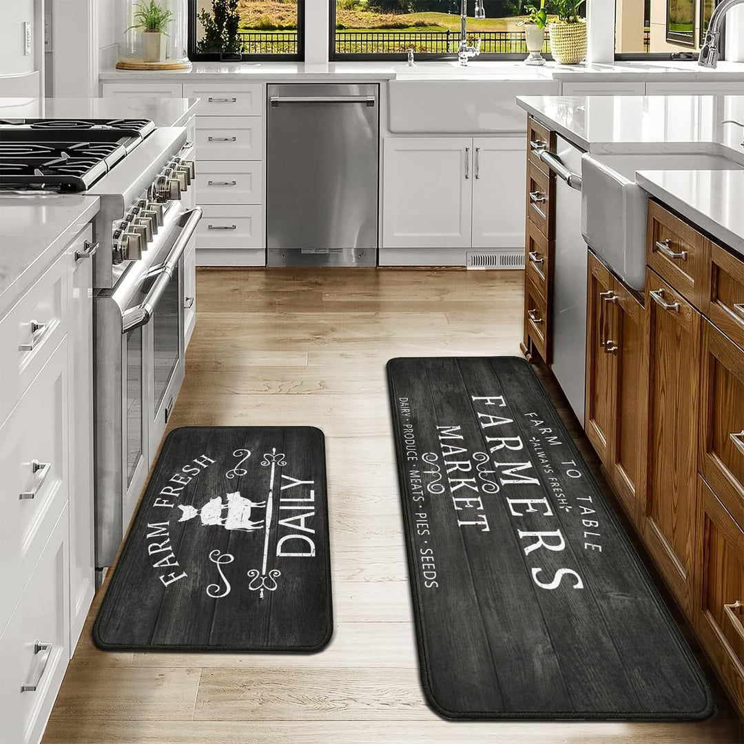 Kitchen Comfort Anti-Fatigue Mat Set Bowlift