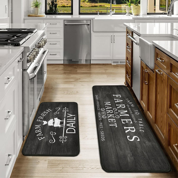 Kitchen Comfort Anti-Fatigue Mat Set Bowlift