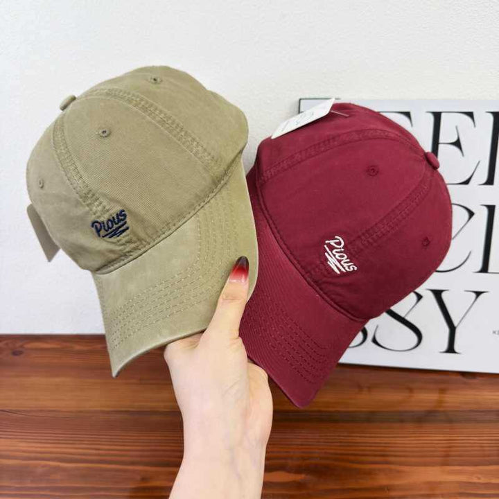 Men's Classic Distressed Adjustable Cap Bowlift