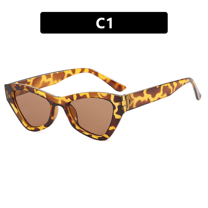 Women's fashion Cat-Eye sunglasses with transparent frame Bowlift