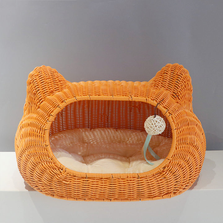 Cozy cat bed in animal design Bowlift
