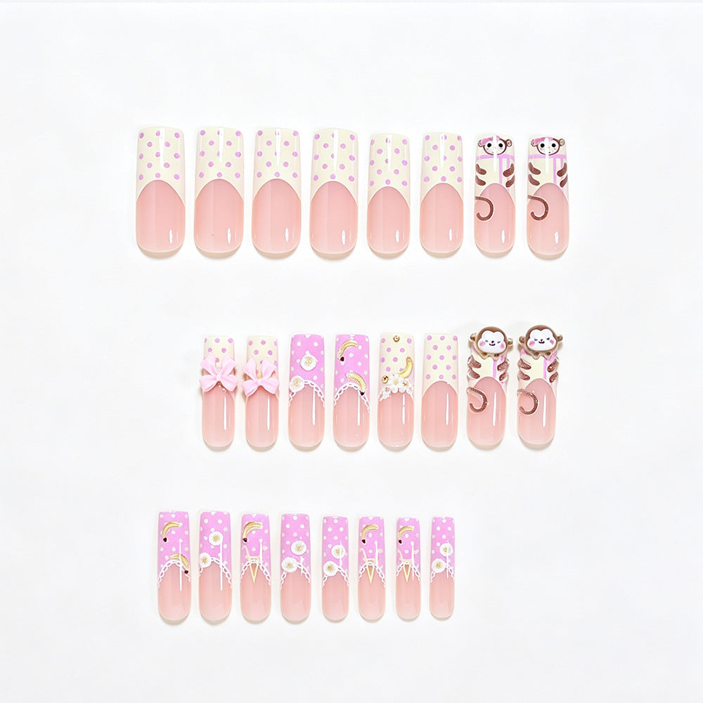Playful Themed Cartoon Nail Art Tips Bowlift