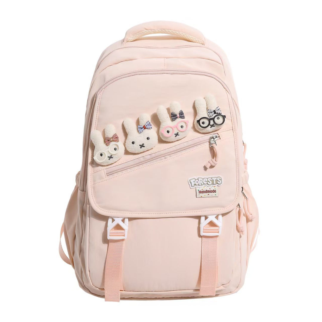 Cute Bunny Embroidered Backpack Bowlift