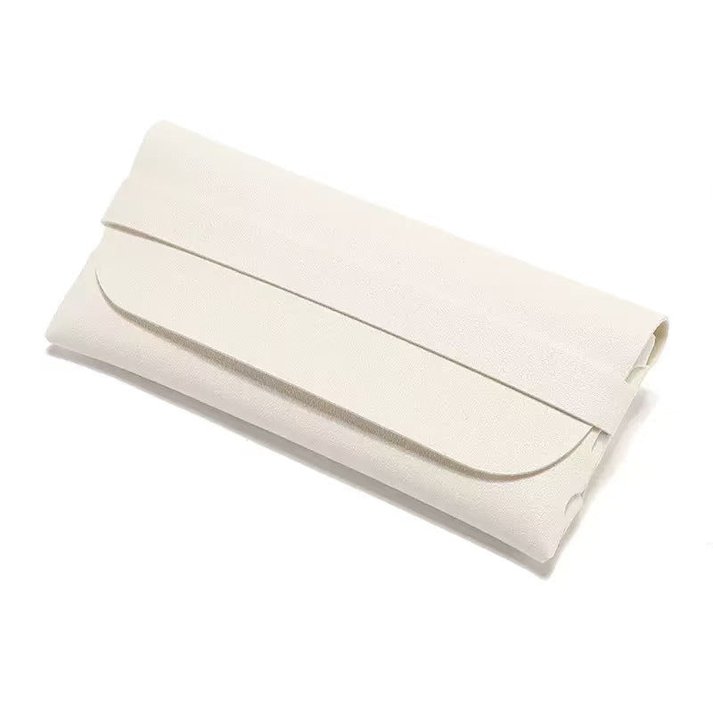 Elegant Leather Eyewear Case Bowlift