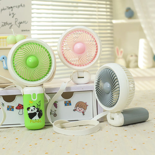 Portable USB Hand Fan with Cute Panda Design Bowlift