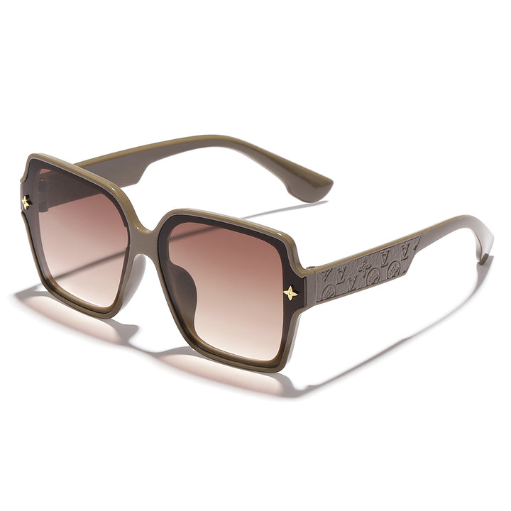 Ladies stylish oversized sunglasses with fashionable frame Bowlift