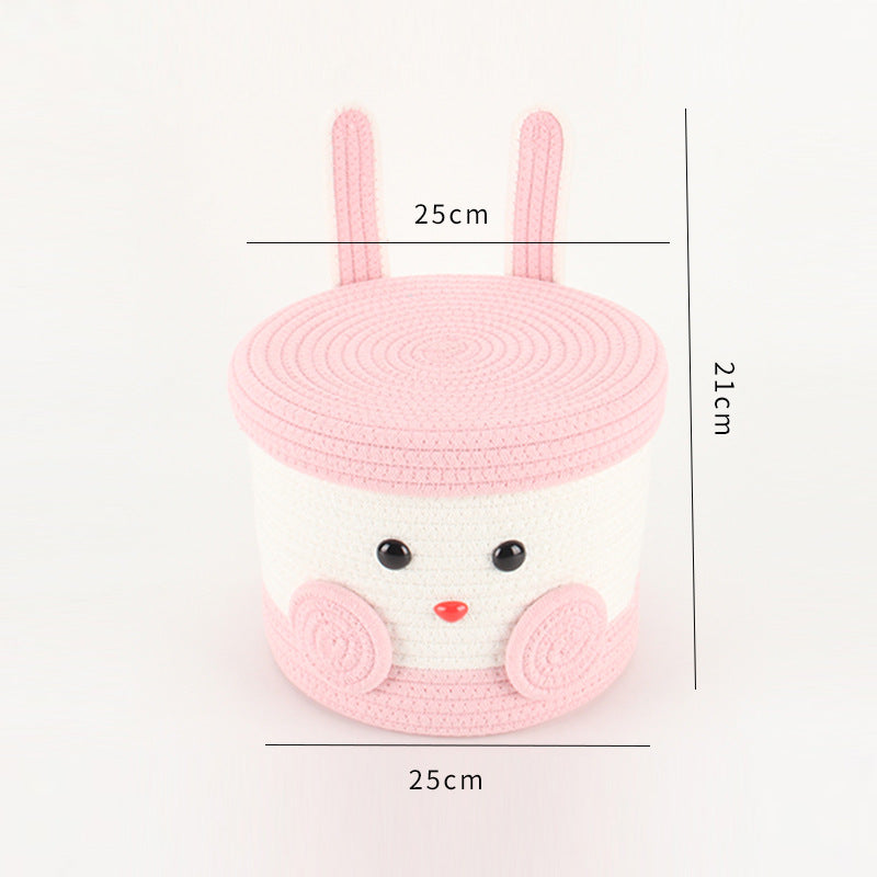 Playful Animal-shaped Storage Basket Bowlift