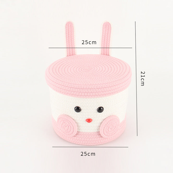 Playful Animal-shaped Storage Basket Bowlift