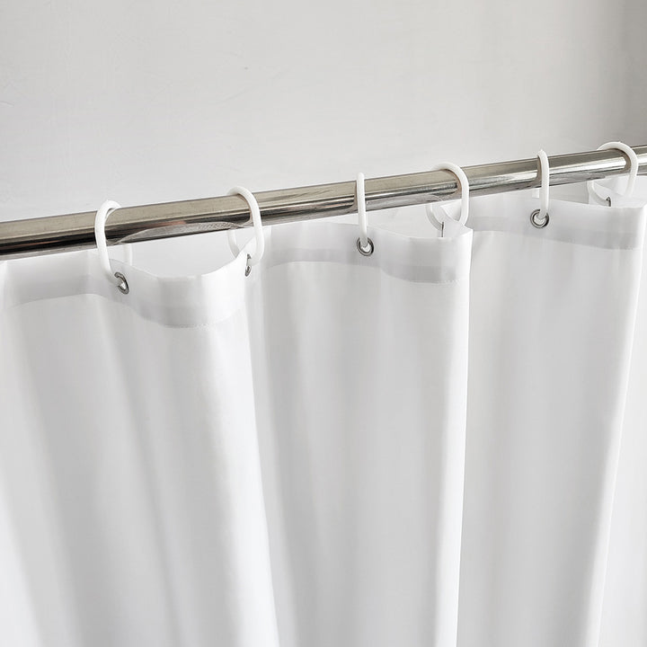 Floral Design Shower Curtain Bowlift