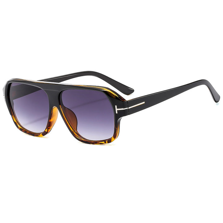 Women's oversized sunglasses with square frame and polarized lenses Bowlift