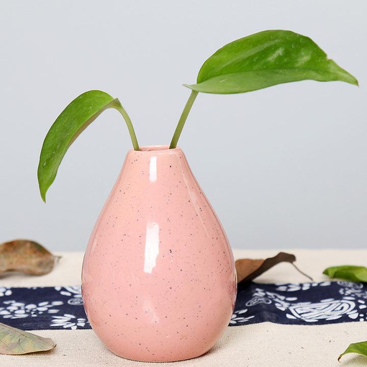 Creative Textured Ceramic Flower Vase Bowlift
