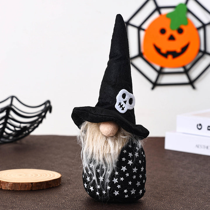Decorative Halloween Gnome Figure Bowlift