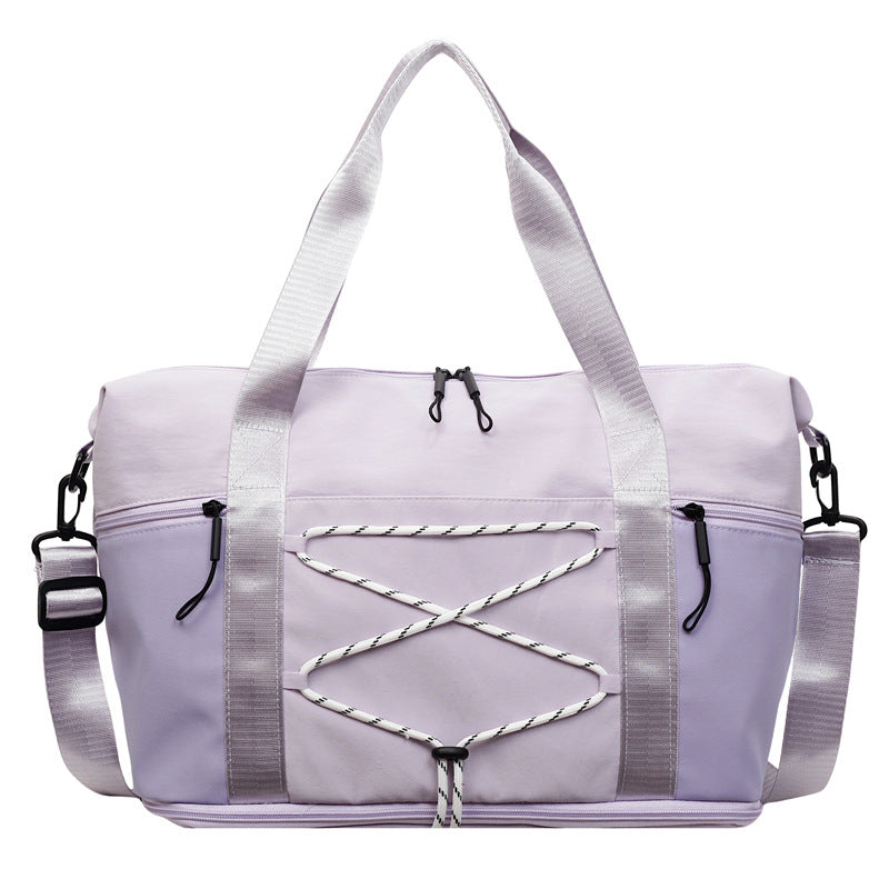 Sporty leisure duffel bag with practical compartments Bowlift