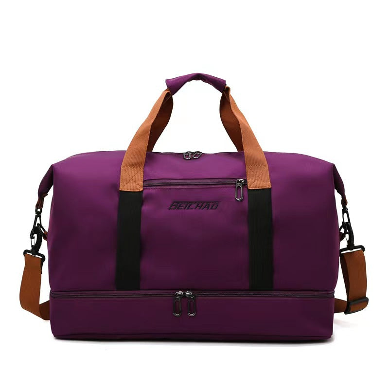 Robust Sports Duffel Bag With Multiple Compartments Bowlift
