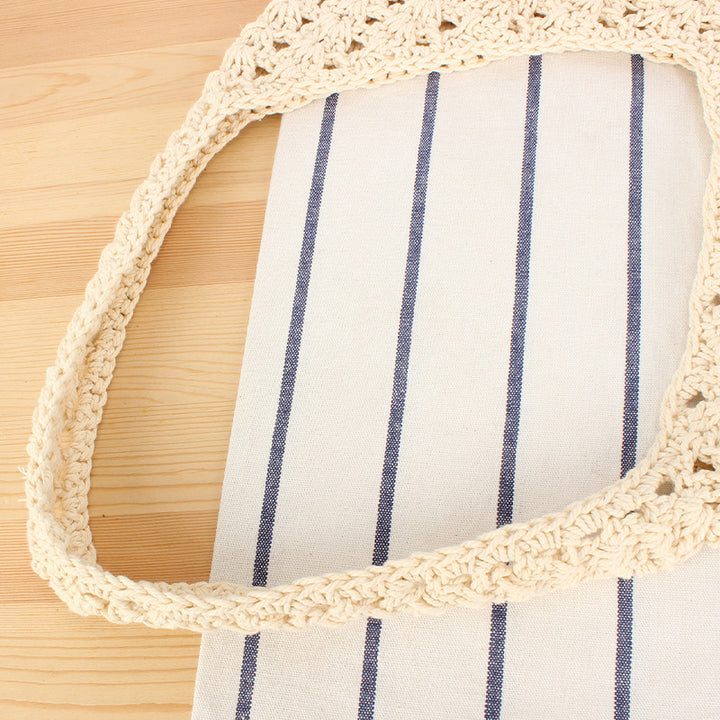 Fashionable mesh tote bag with elegant drawstring Bowlift