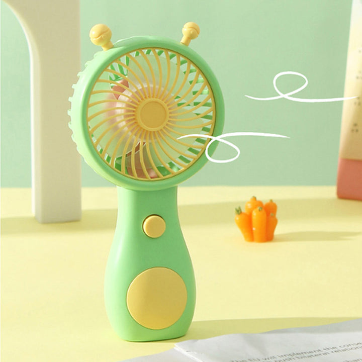 Women Portable Mini Fan with Ergonomic Handle Bowlift