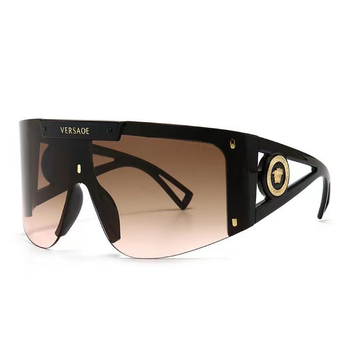 Women futuristic oversized sunglasses Bowlift