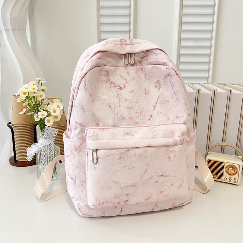 Leisure backpack with creative accents Bowlift