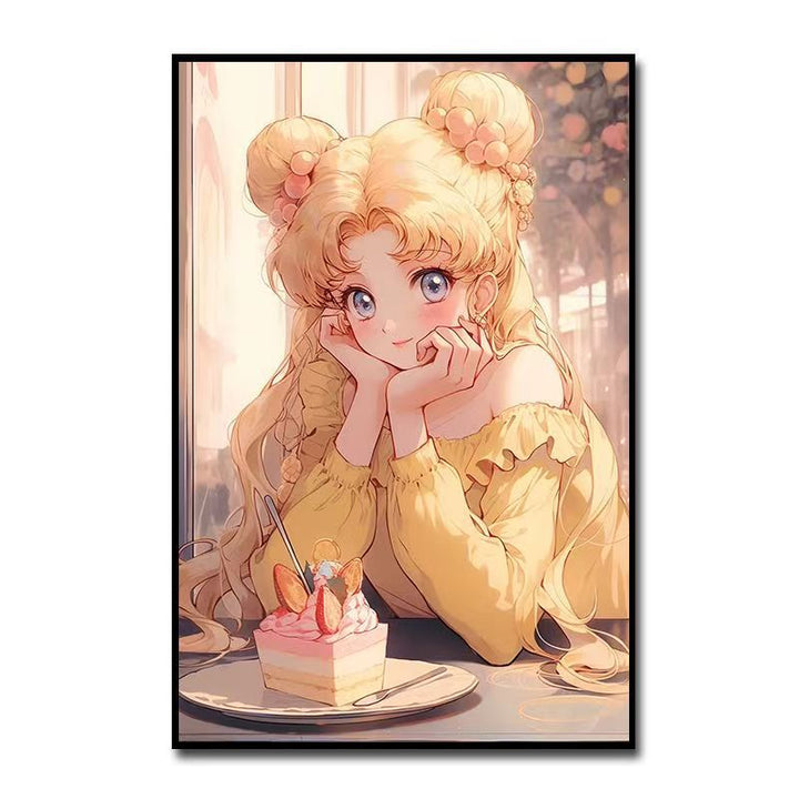 Fantasy Character Art Canvas Print Bowlift