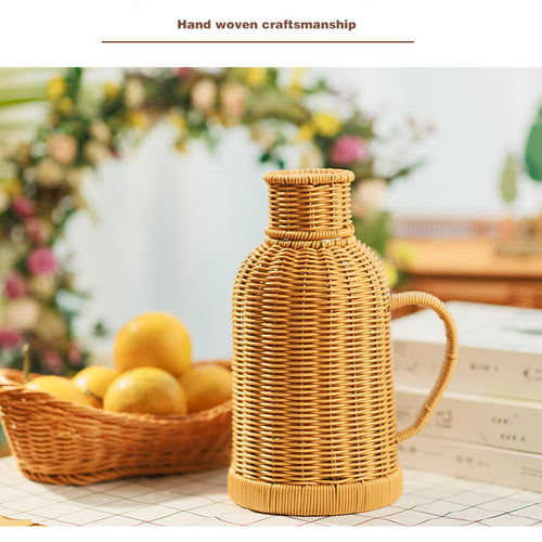 Decorative Woven Water Jug Bowlift