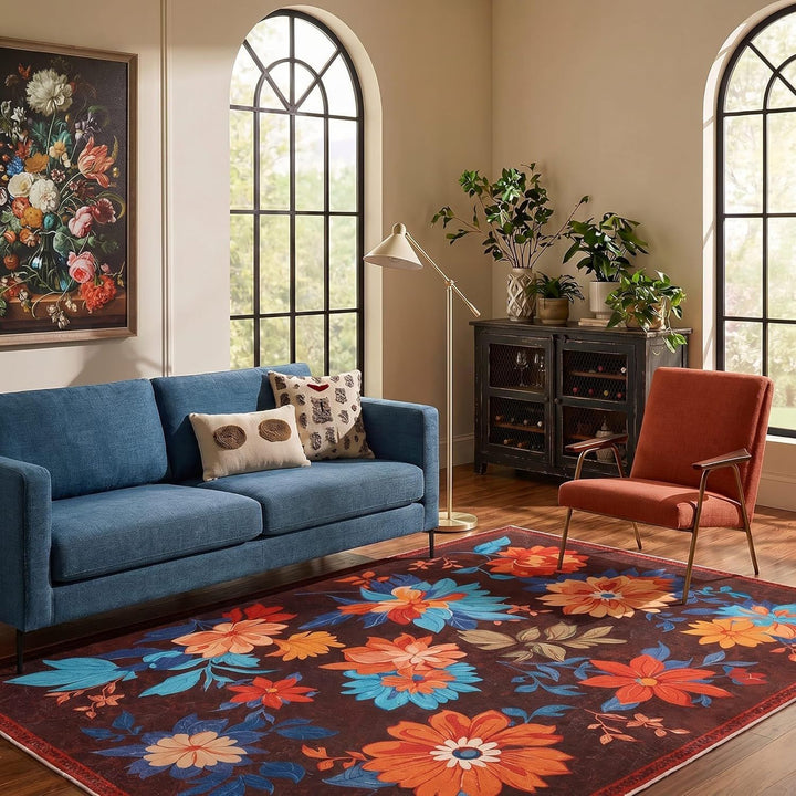 Flower Area Rug