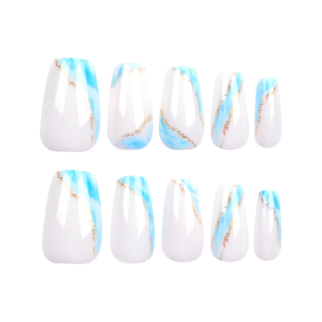 Artful nail design with maritime accents Bowlift
