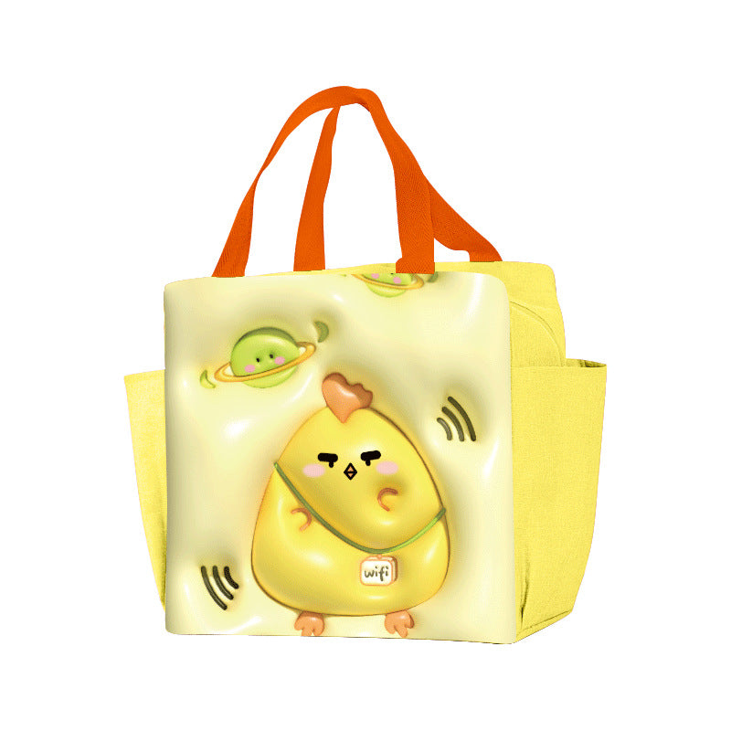 Playful Bear-Themed Lunch Tote