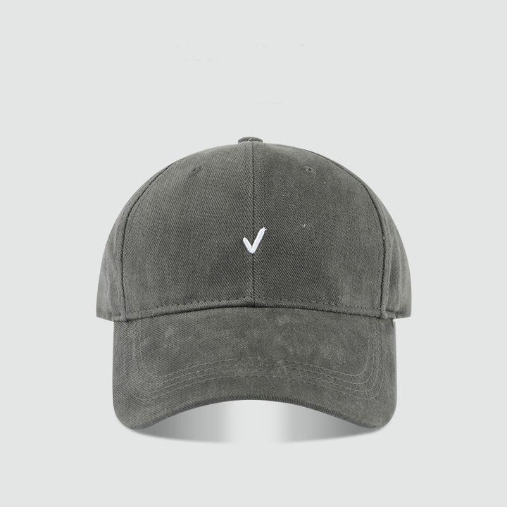 Vintage-Inspired Cotton Twill Baseball Cap