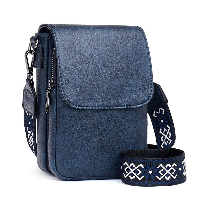 Small crossbody bag with decorative shoulder strap Bowlift