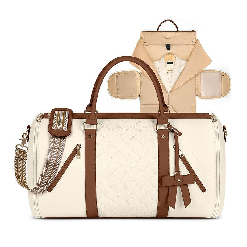 Exclusive travel bag with integrated suit storage Bowlift