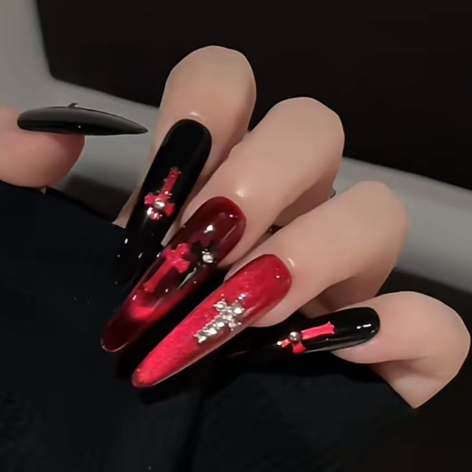 Glamorous Stiletto Press-On Nail Set Bowlift