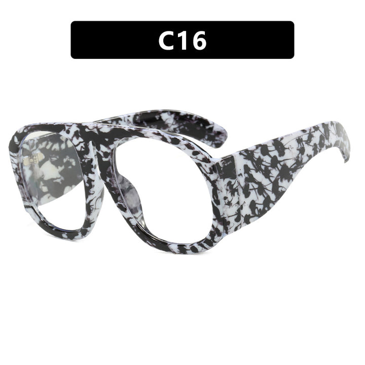 Women's oversized sunglasses with wide frame and high UV protection Bowlift