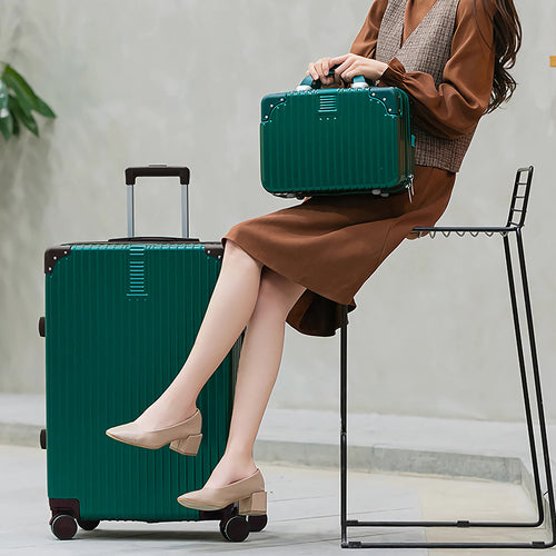Unisex Multi-Functional Spinner Luggage Bowlift