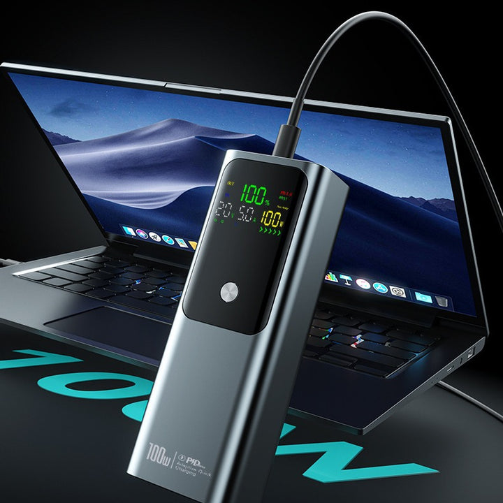 High-performance power bank with LCD display and fast charging function Bowlift